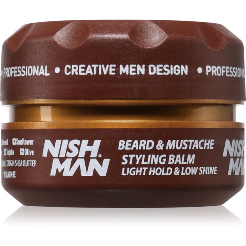 Nish Man Beard & Mustache wosk do brody