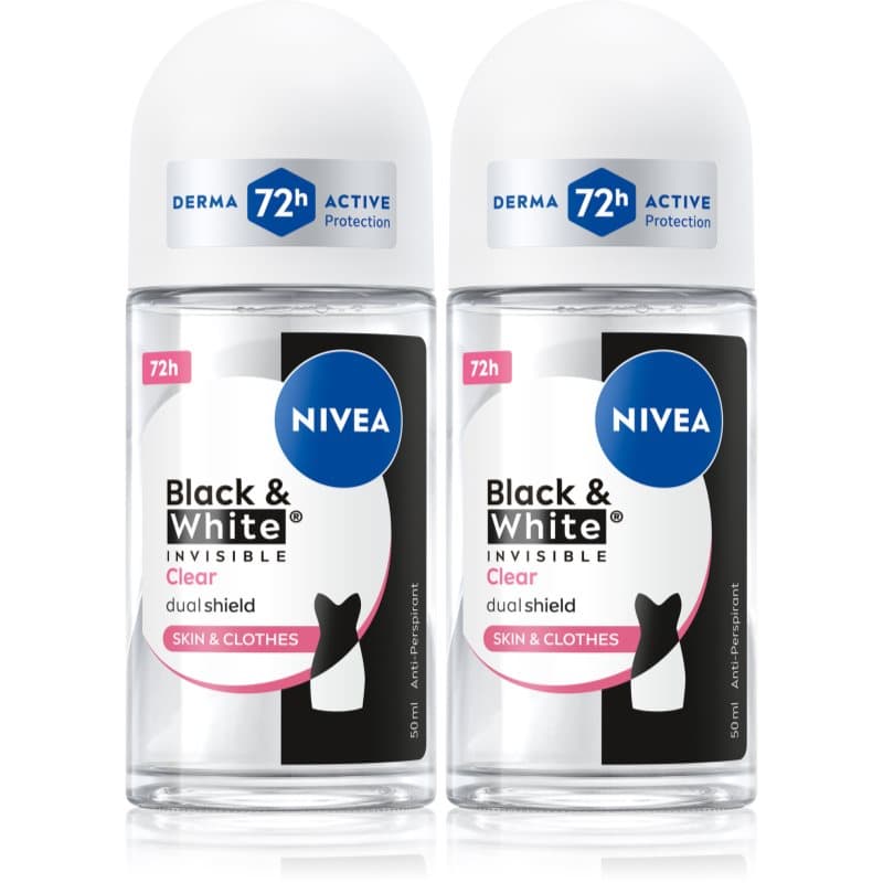 Black & White Invisible Clear antyperspirant w kulce dla kobiet