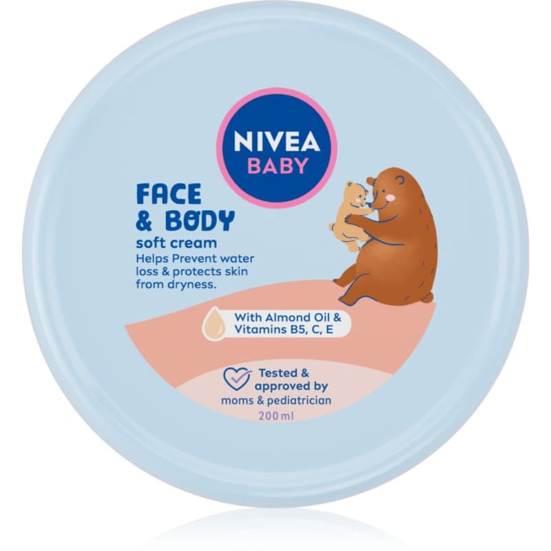 BABY Soft krem nawilżający do twarzy i ciała