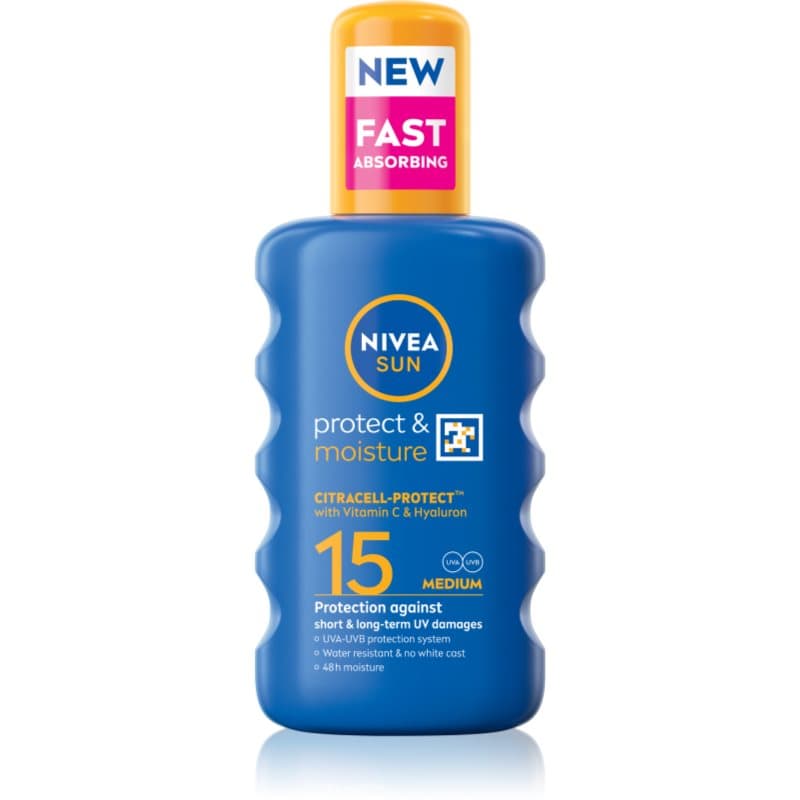 SUN Protect & Moisture spray do opalania SPF 15