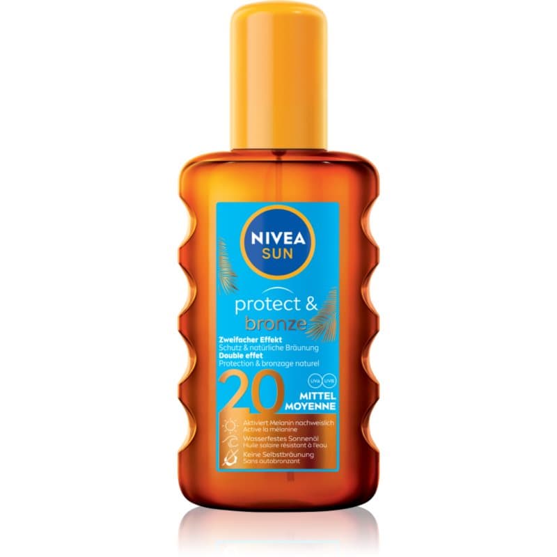 SUN Protect & Bronze suchy olejek do opalania SPF 20