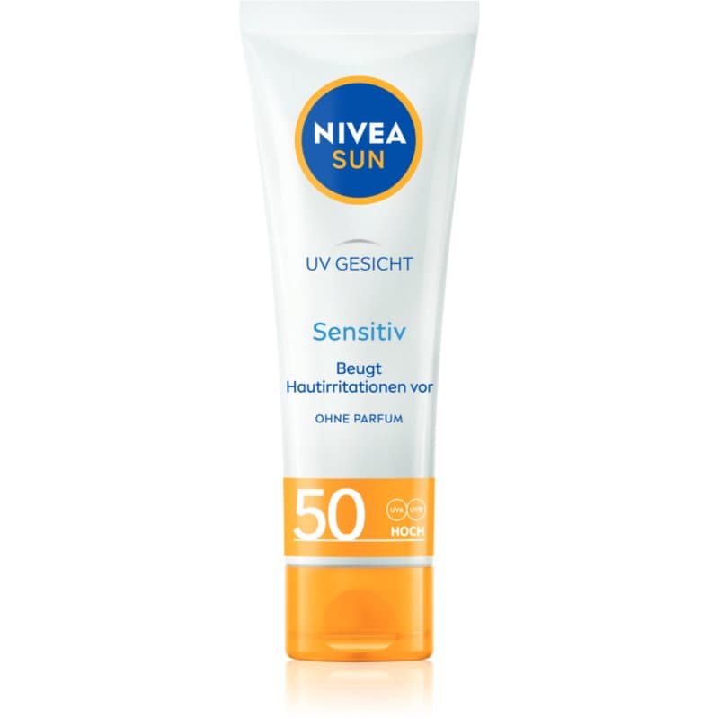 SUN Sensitive ochronny krem do twarzy dla cery wrażliwej SPF 50