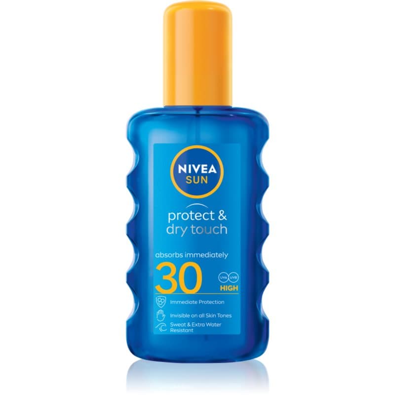 SUN Protect & Dry Touch niewidzialny spray do opalania SPF 30