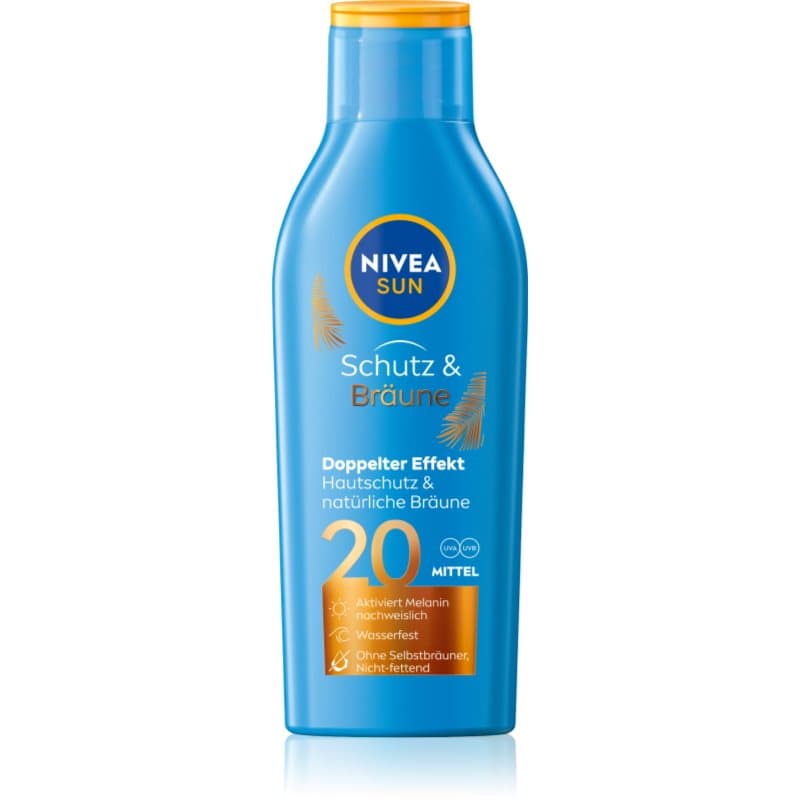 SUN Protect & Bronze intensywne mleczko do opalania SPF 20