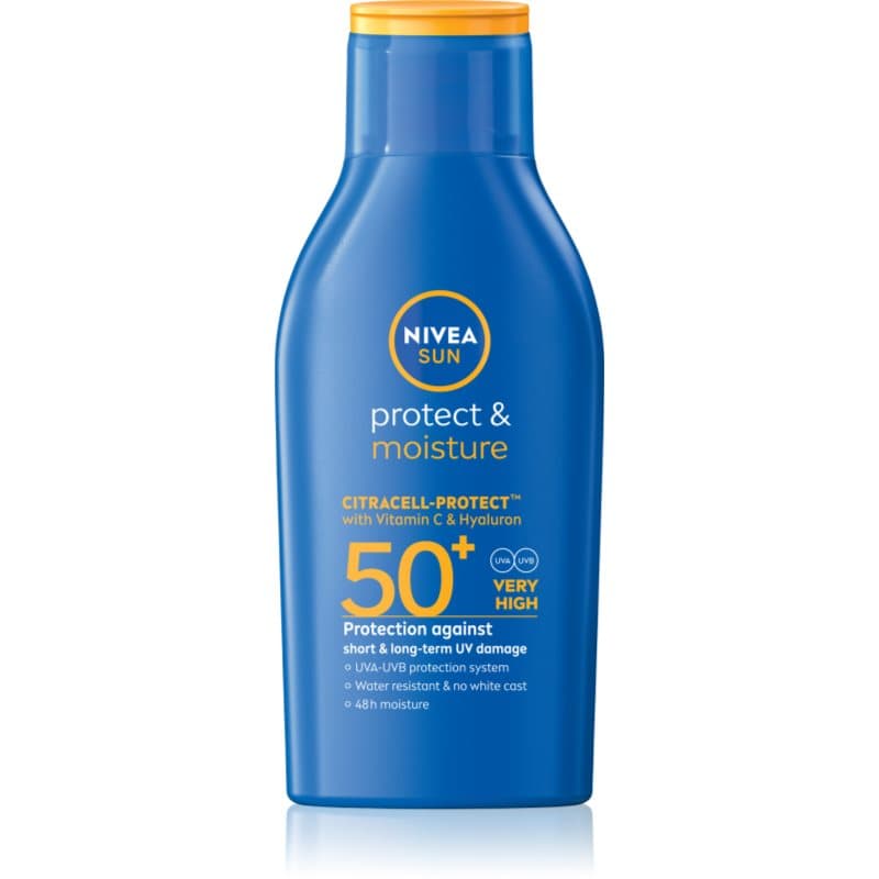 SUN Protect & Moisture nawilżające mleczko do opalania SPF 50+