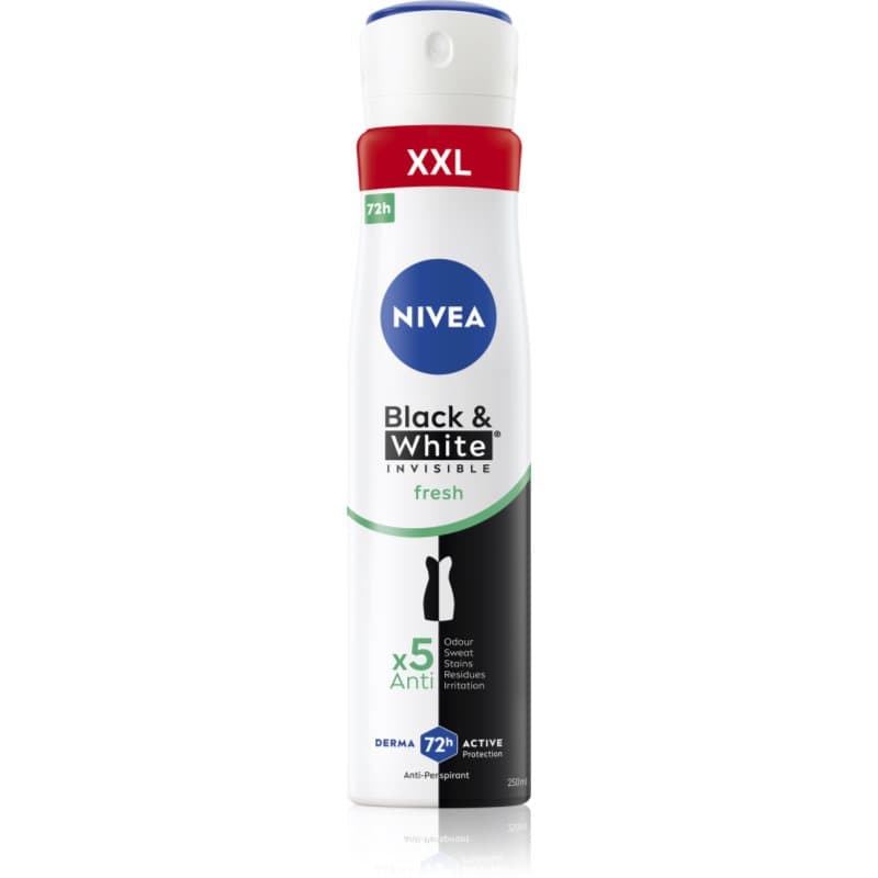 Invisible Black & White Fresh antyperspirant w sprayu dla kobiet