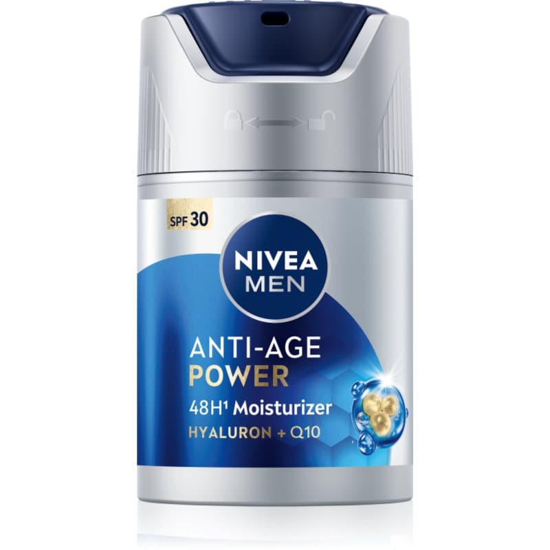 MEN Anti-Age Power intensywnie nawilżający krem przeciwzmarszczkowy SPF 30