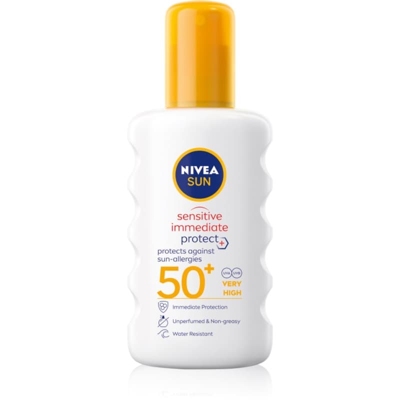 SUN Sensitive Immediate spray ochronny do opalania SPF 50+