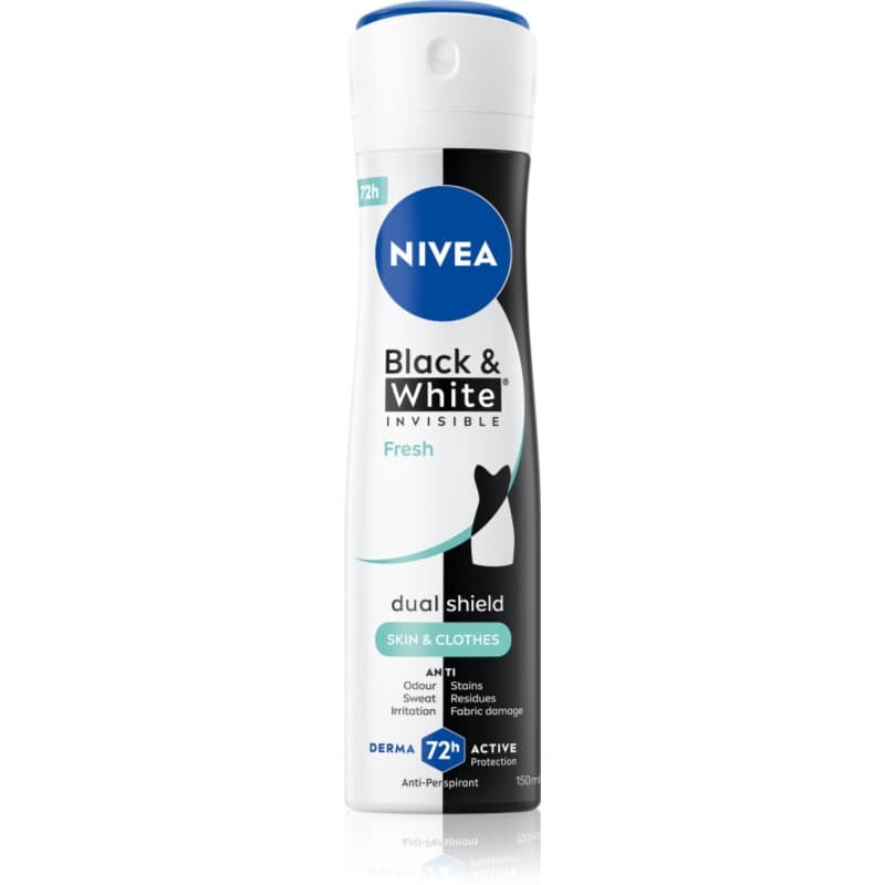 Invisible Black & White Fresh antyperspirant w sprayu dla kobiet