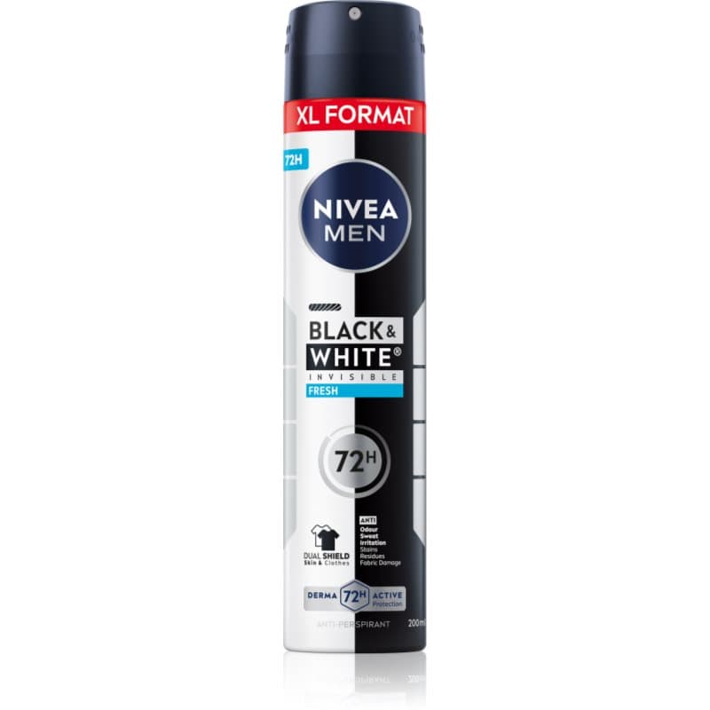 MEN Black & White Fresh antyperspirant w sprayu