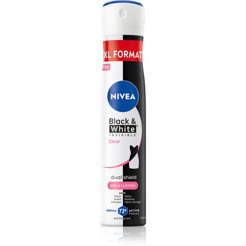 Black & White Invisible Clear antyperspirant w sprayu dla kobiet
