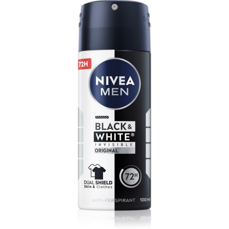 Men Invisible Black & White antyperspirant w sprayu dla mężczyzn