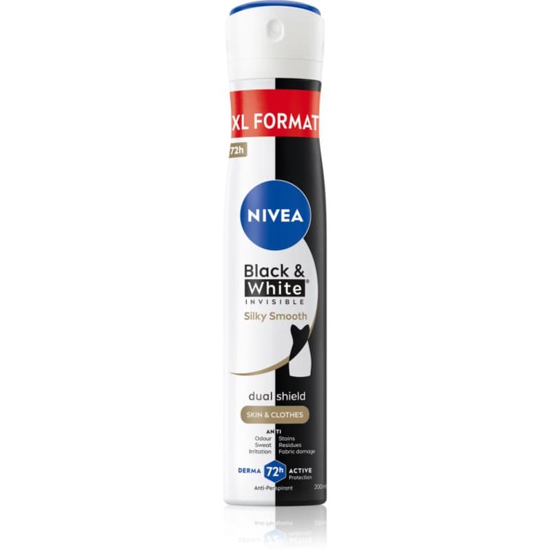 Black & White Invisible Silky Smooth antyperspirant w sprayu dla kobiet