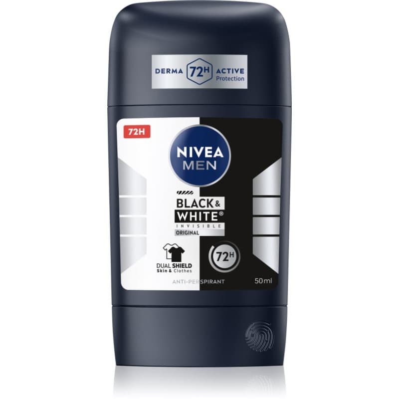 MEN Black & White Invisible Original antyperspirant w sztyfcie dla mężczyzn