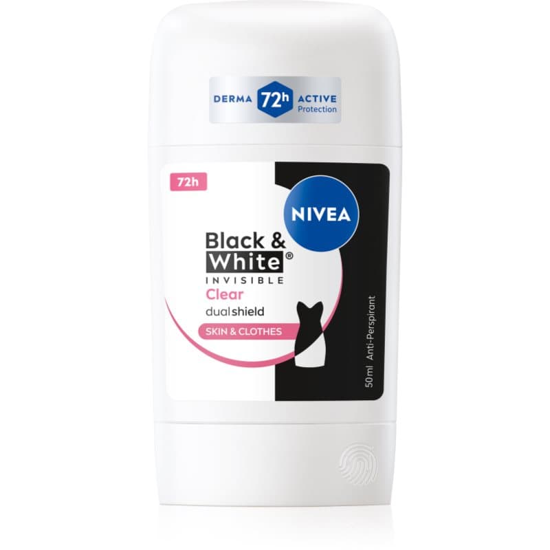 Black & White Invisible Clear antyperspirant w sztyfcie