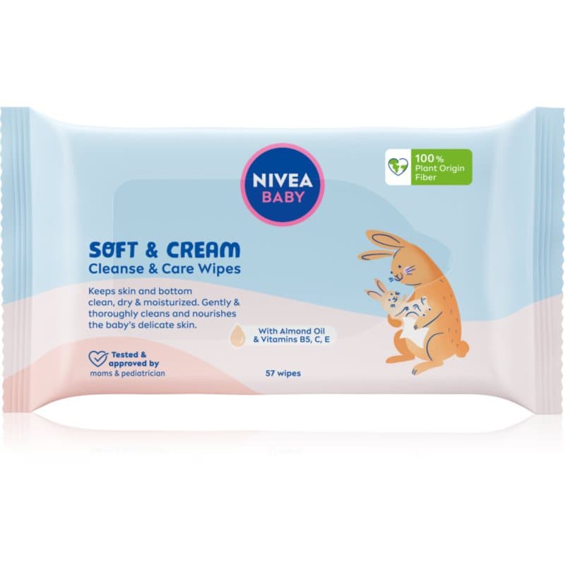 BABY Soft & Cream chusteczki oczyszczające