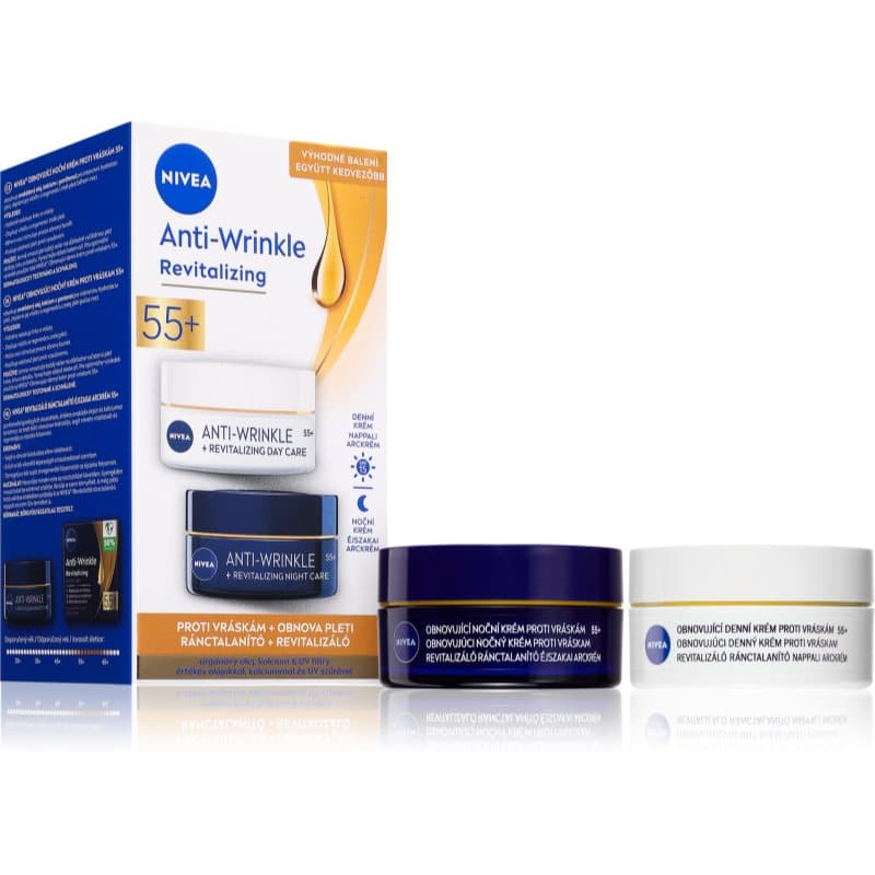 Anti-Wrinkle Revitalizing wygodne opakowanie przeciw zmarszczkom 60+
