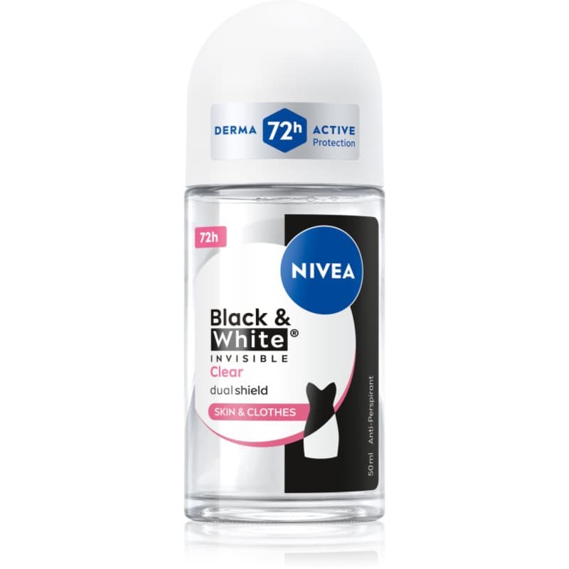 Invisible Black & White Clear antyperspirant w kulce dla kobiet