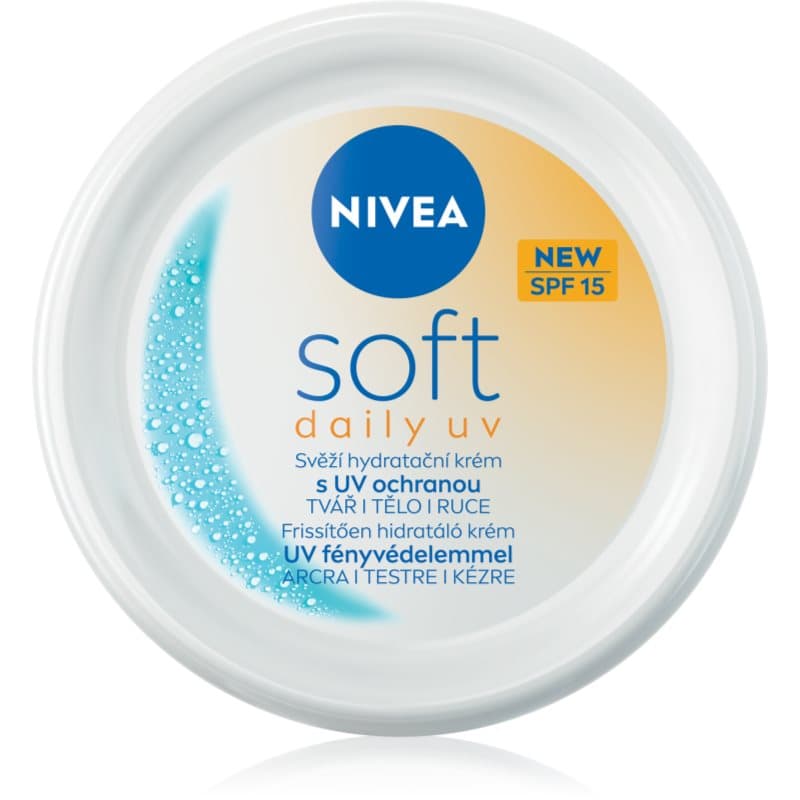 Soft Daily UV nawilżający krem ochronny do ciała i twarzy SPF 15