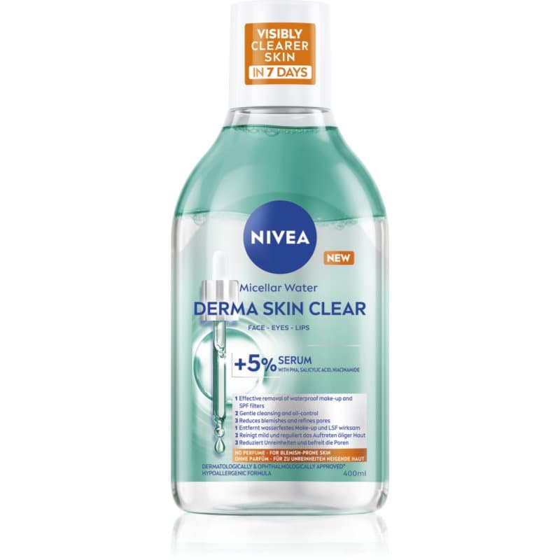 Derma Skin Clear oczyszczający płyn micelarny przeciw niedoskonałościom skóry