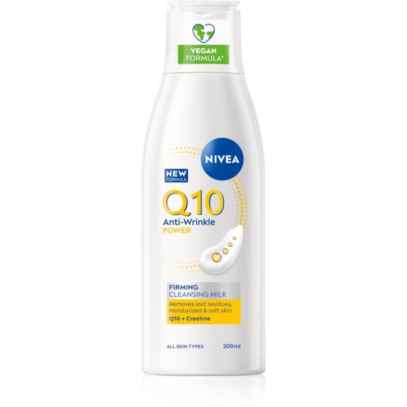 Q10 Power oczyszczające mleczko do twarzy przeciw zmarszczkom