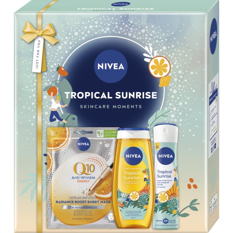 Tropical Sunrise zestaw upominkowy do ciała i twarzy