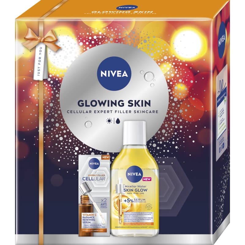 Glowing Skin zestaw upominkowy z efektem rozświetlającym