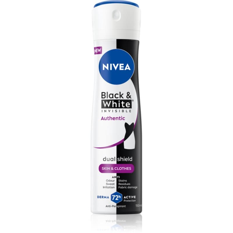 Black & White Authentic antyperspirant w sprayu 72 godz