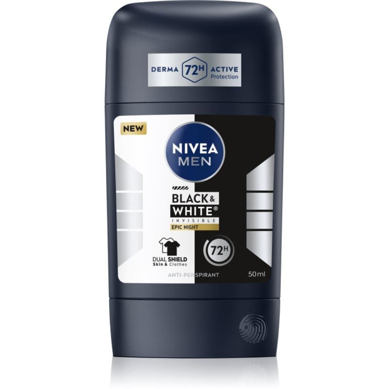 MEN Black & White Epic Night antyperspirant w sztyfcie dla mężczyzn