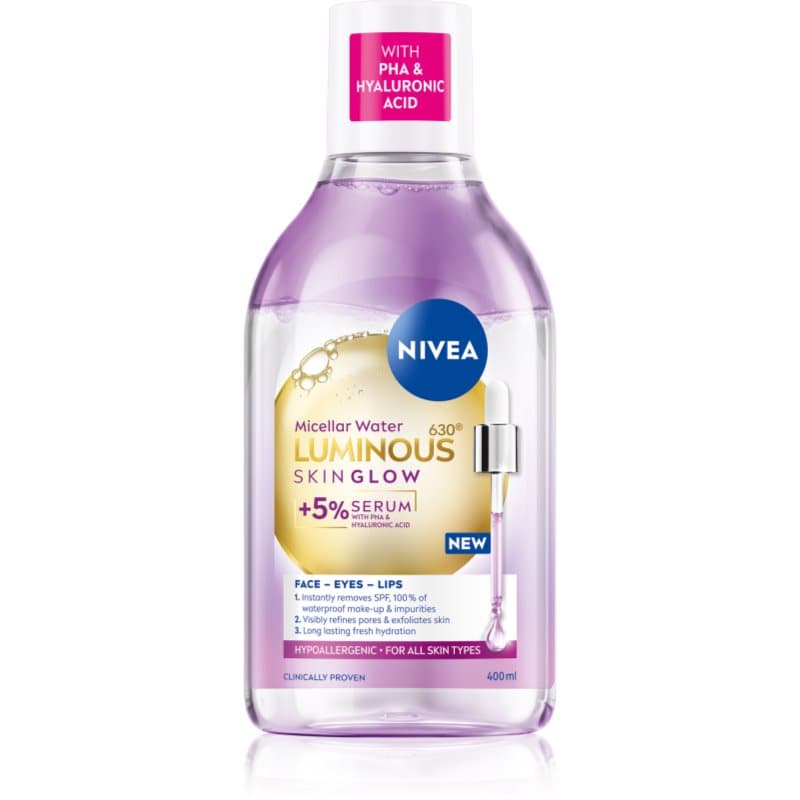 Luminous Skin Glow oczyszczający płyn micelarny z efektem rozświetlającym