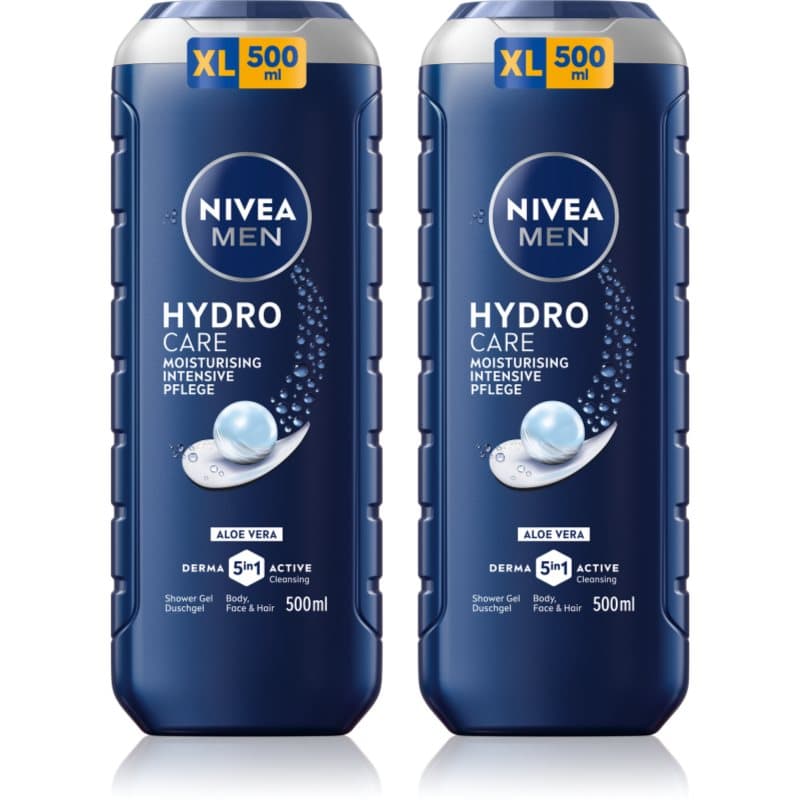 MEN Hydrocare żel pod prysznic do twarzy, ciała i włosów wygodne opakowanie
