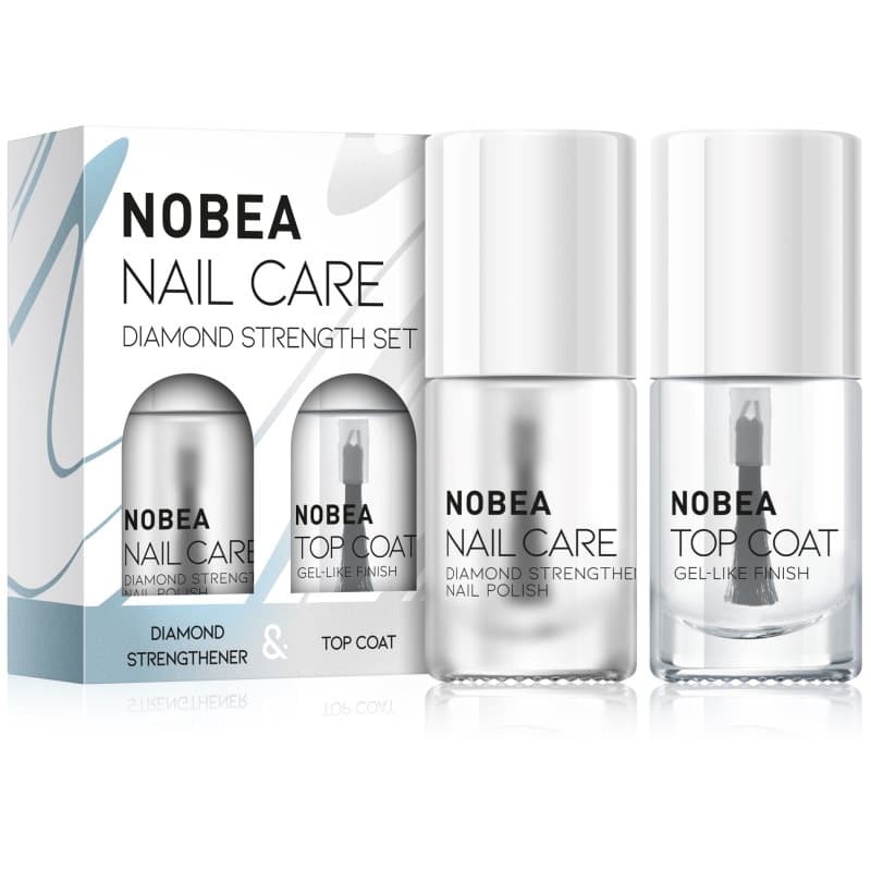 Nail Care Diamond Strength Set zestaw lakierów do paznokci Diamond strength set