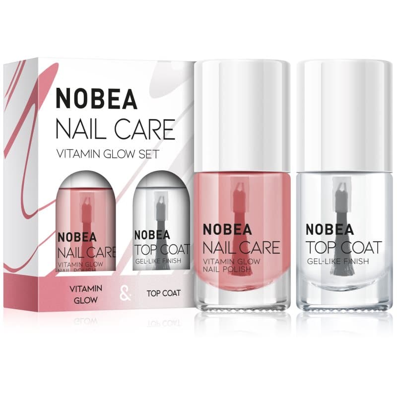 Nail Care Vitamin Glow Set zestaw lakierów do paznokci Vitamin glow set