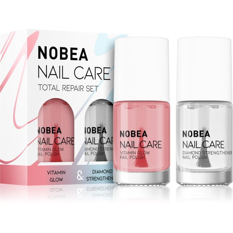 Nail Care Diamond Strength Set zestaw lakierów do paznokci Total repair set