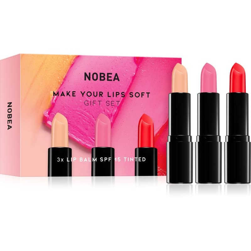 Beauty Pleasure NOBEA Make Your Lips Soft Gift Set zestaw do ust edycja upominkowa