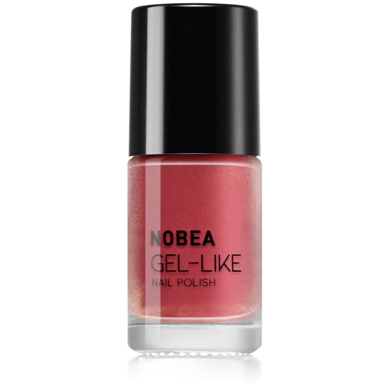 Metal Gel-like Nail Polish lakier do paznokci z żelowym efektem odcień Sunset coral #N53