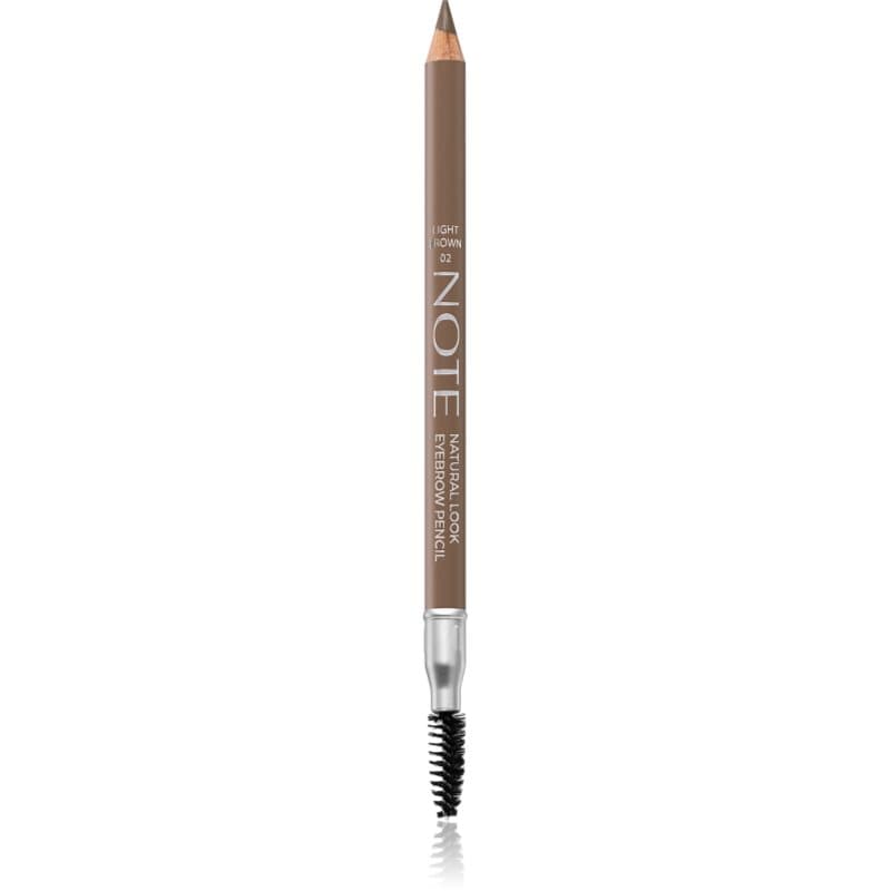 Natural Look kredka do brwi ze szczotką 02 Light Brown