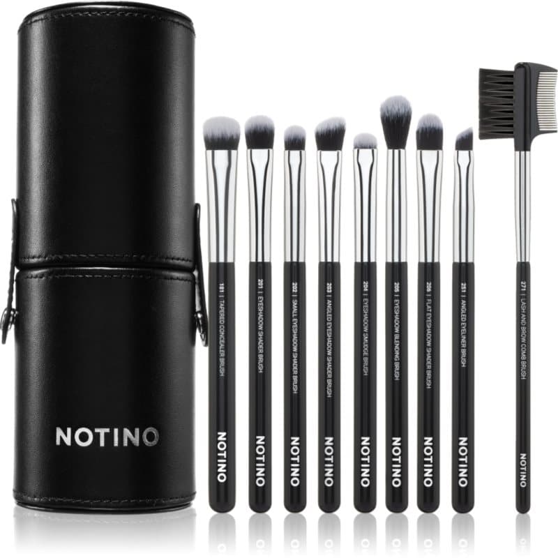 Makeup Brushes Eye Area Professional Make-Up Brush Set zestaw pędzli z etui