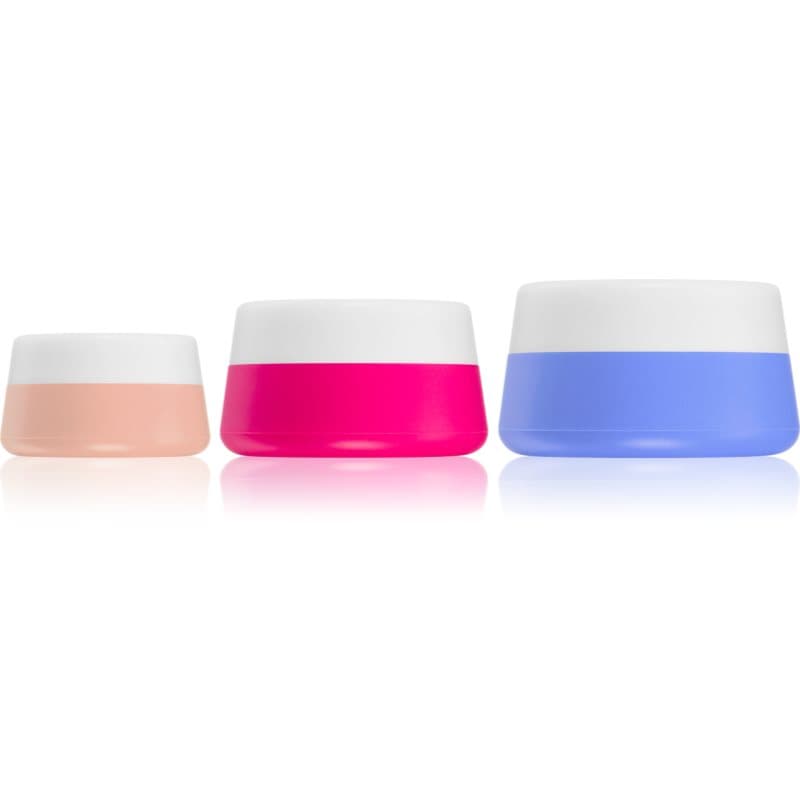 Travel Collection Silicone Travel Jars Set pojemniki podróżne