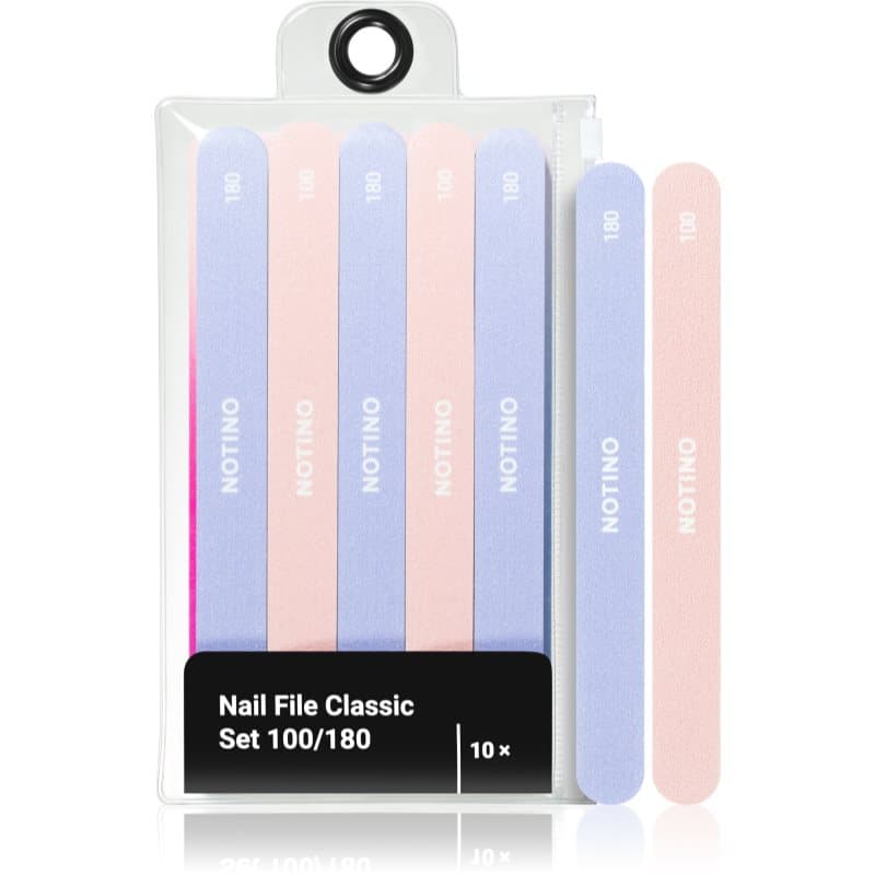 Nail File Classic Set 100/180 zestaw pilników