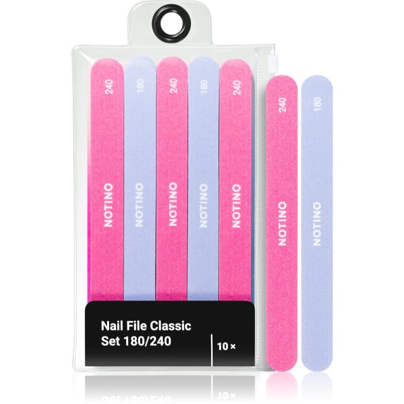 Nail File Classic Set 180/240 zestaw pilników