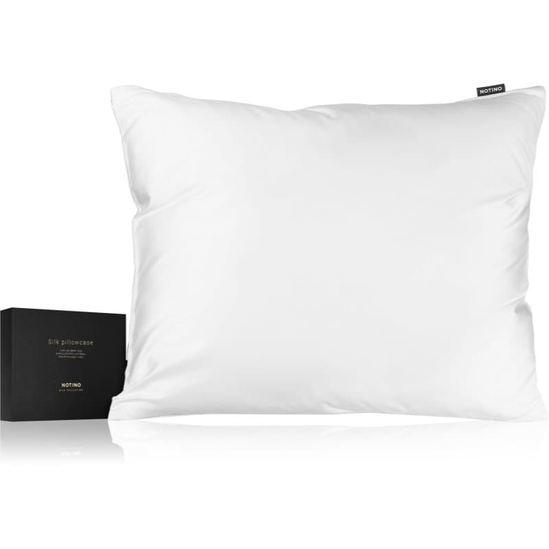 Silk Collection Pillowcase jedwabna poszewka na poduszkę White 50cm