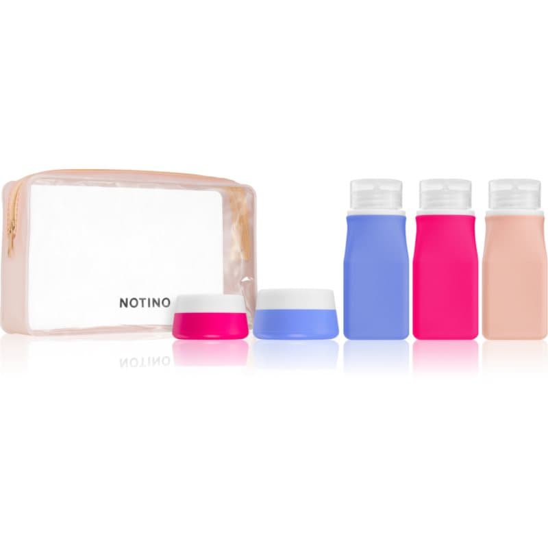 Travel Collection Silicone Travel Bottles Set pojemniki podróżne