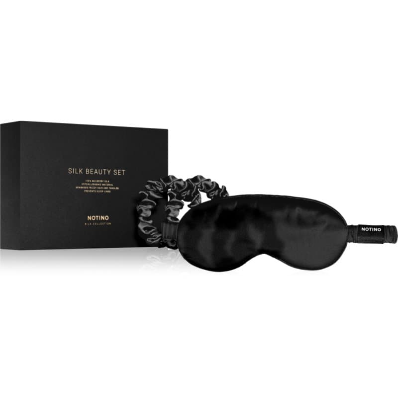 Silk Collection Sleeping mask & Scrunchies Set zestaw upominkowy odcień