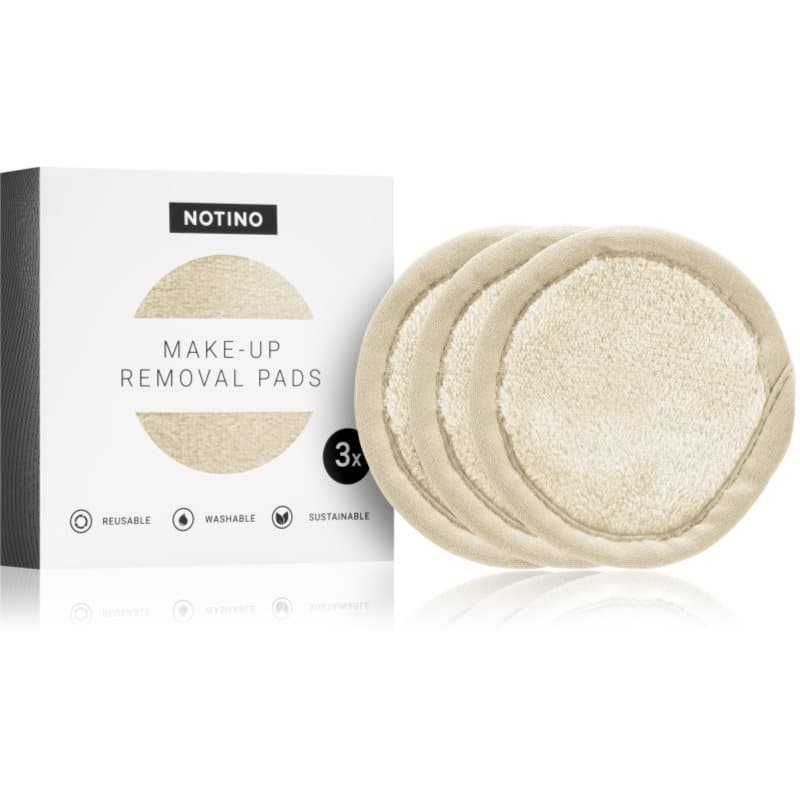 Spa Collection Make-up removal pads płatki do demakijażu z mikrofibry wielokrotnego użytku odcień Beige