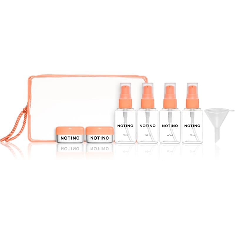 Travel Collection Travel Bottle Set pojemniki podróżne Peach