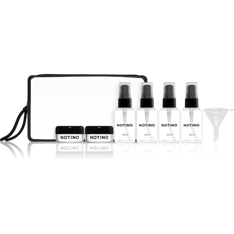 Travel Collection Travel Bottle Set pojemniki podróżne Black