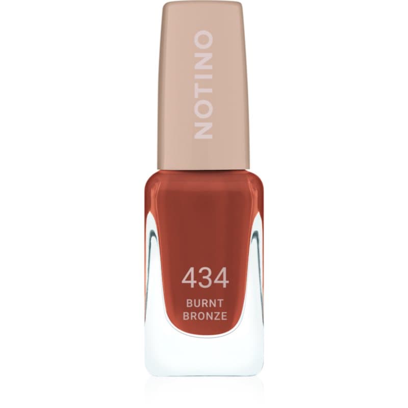 Gel Effect Nail Polish lakier do paznokci z żelowym efektem 434 Burnt Bronze