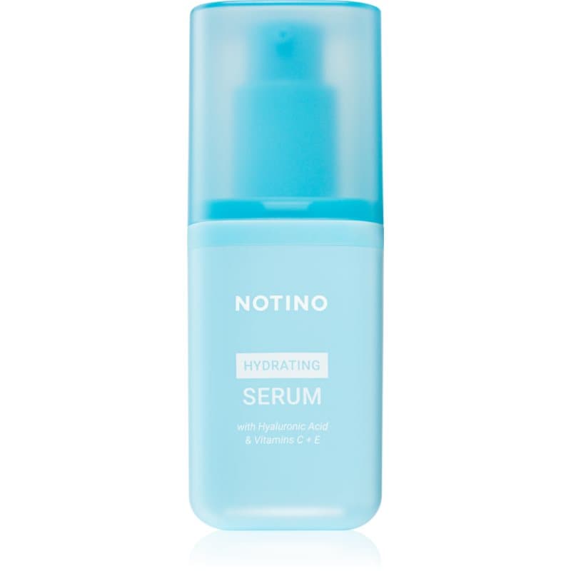 Hydrating Serum with Hyaluronic Acid & Vitamins C + E serum nawilżające dla efektu rozjaśnienia i wygładzenia skóry