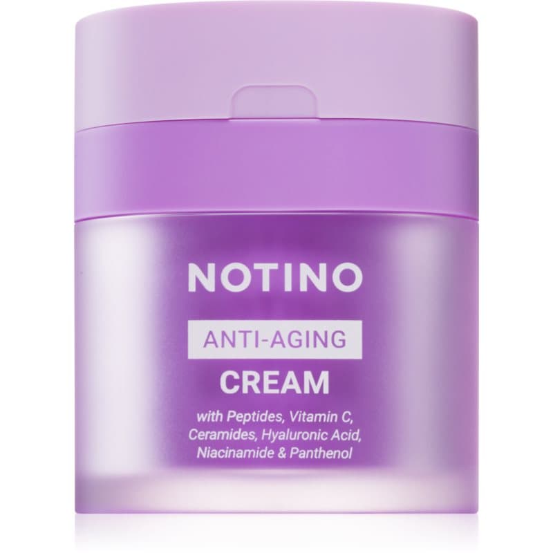Anti-Aging Cream with Peptides, Vitamin C, Ceramides, Hyaluronic Acid, Niacinamide & Pantheno krem na dzień i na noc przeciw starzeniu się skór